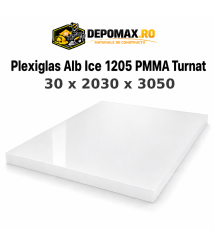 Plexiglas Alb/Ice 1205 PMMA turnat 30 x 2030 x 3050 mm